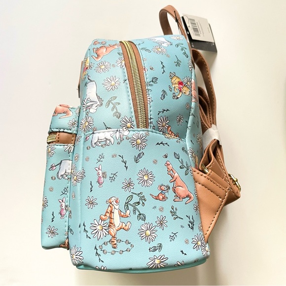Loungefly Disney Winnie The Pooh Daisies Mini Backpack - Picture 2 of 6